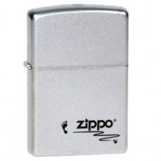 Зажигалка ZIPPO 205 Footprints Satin Chrome