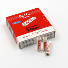 Фильтр трубки Blitz 9 мм угольный 40 шт.