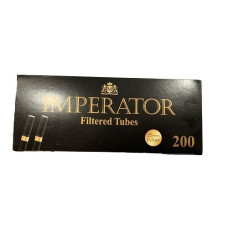 Сигаретные гильзы Imperator Black - Gold Filter 25mm (200 шт.)