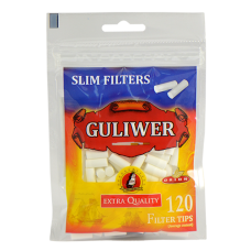 Фильтры для самокруток 6мм Guliwer Slim 120 шт