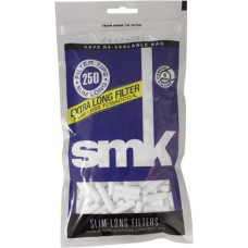 Фильтры для самокруток 6мм SMK Slim Extra Long 250 шт