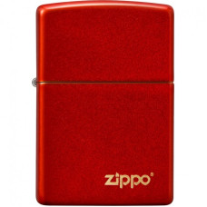 Зажигалка ZIPPO 49475ZL Regular Metallic Red ZIPPO Lasered