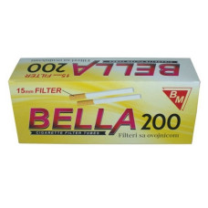 Гильзы для сигарет Bella 15мм 200 шт.