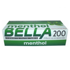 Гильзы для сигарет Bella 20мм MENTHOL 200 шт.