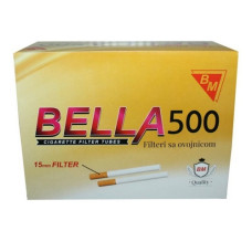 Гильзы для сигарет Bella 15мм 500 шт.