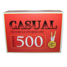 Гильзы для сигарет Casual 15мм 500 шт.