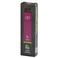 Одноразовые электронные сигареты HQD IZI XS, 1000 затяжек Cola Lemon