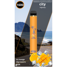 Одноразовые электронные сигареты City High Way 1600 затяжек Kuala Lampur Ананасовый Кокос