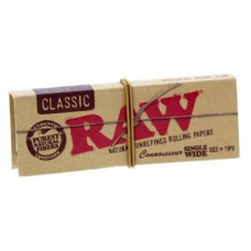Бумага сигаретная RAW Connoisseur Classic + 50 TIPS 50 шт
