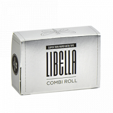 Бумага для самокруток Libella Super Thin Silver Combi Roll