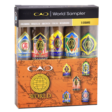 Подарочный набор сигар CAO World Sampler 5 сигар