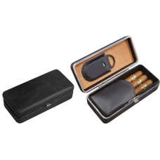 Чехол на 6 сигар Афисионадо Cigar Leather Case LCFC/BLK