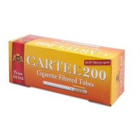 Гильзы для сигарет Cartel - 25 mm filter 200 шт.