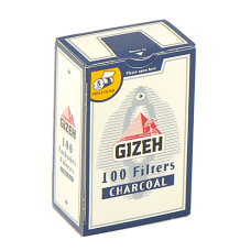 Фильтры для самокруток 8мм (угольные) Gizeh Standard 100 шт