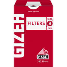 Фильтры для самокруток 8мм Gizeh Standard 100 шт