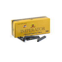 Гильзы для сигарет Imperator Black Carbon - УГОЛЬНЫЕ 200 шт.
