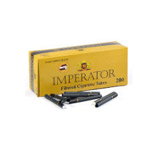 Гильзы для сигарет Imperator Black Carbon - УГОЛЬНЫЕ 200 шт.