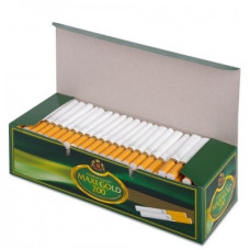 Гильзы для сигарет Maxi Gold зеленые - 200 шт.