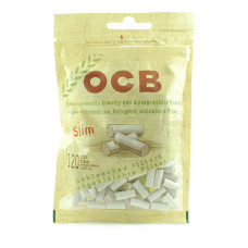 Фильтры для самокруток 6мм OCB Slim Organic 120 шт