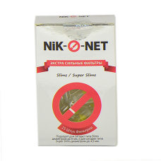 Мундштук для сигарет мини-фильтр 6мм/4.5мм Slim/SuperSlim Nik-O-Net 25 шт.