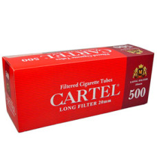 Сигаретные гильзы Cartel - Long Filter - (500 шт.)