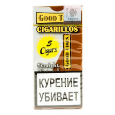 Сигариллы Good Times Cigarillos Straight Natural 5 шт.