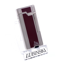 Зажигалка Lubinski "Амальфи", кремневая, бордо WD259-6