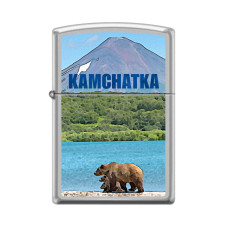 Зажигалка Zippo 205 Kamchatka Satin Chrome™
