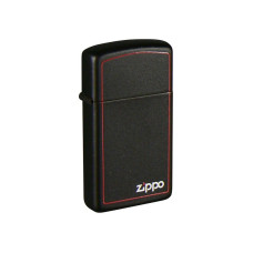 Зажигалка Zippo 1618 ZB Slim® Black Matte